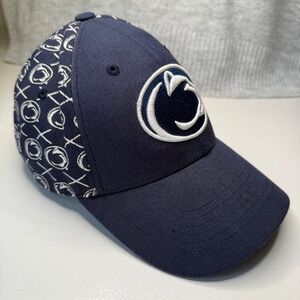 Penn State Nittany Lions Hat Blue Cap Tic Tac Toe Navy Blue Baseball University